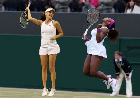 Serena Williams vs Radwanska Wimbledon 2012