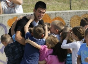 Tenista No. 1 del mundo Novak Djokovic 