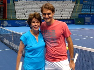 Roger Federer - Maria Esther Bueno